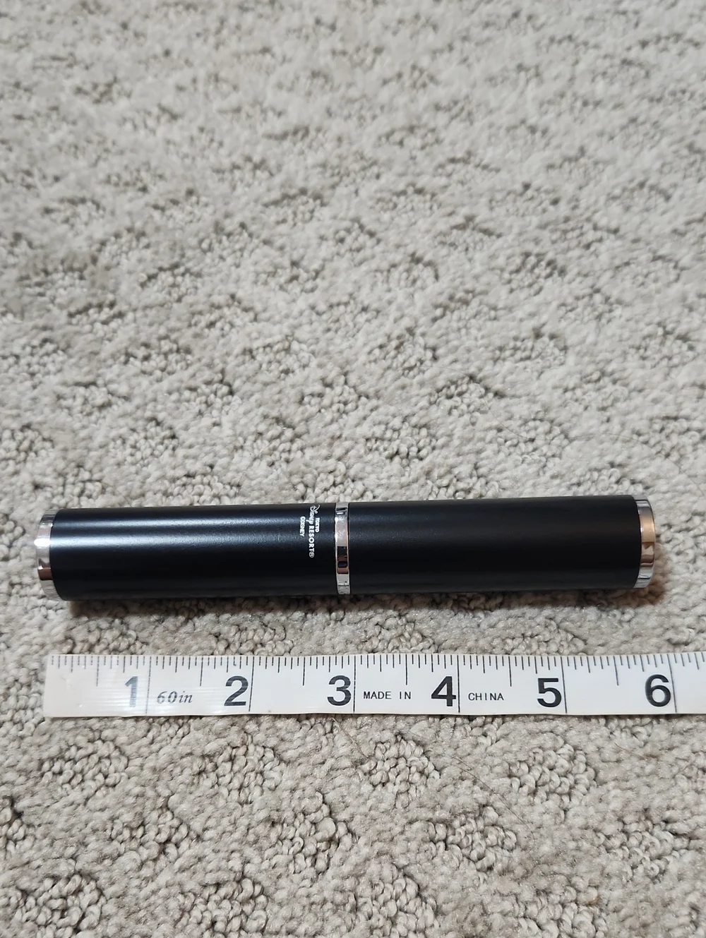 Tokyo Disney Resort Black Mickey Mouse Ballpoint Souvenir Ink Pen